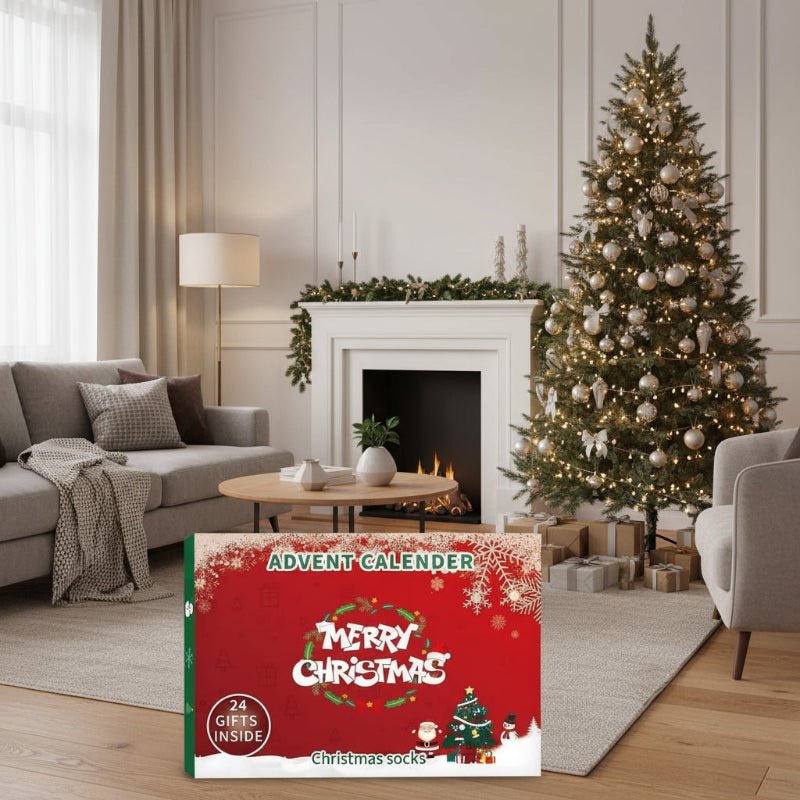 Le Calendrier De L'avent Chaussettes : 24 Jours De Style, De Fun Et