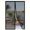 Rideau anti-insectes magnétique LuxeShield | Barrière estivale élégante avec design respirant pour une ambiance raffinée à la maison