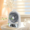 Ventilateur Solaire Portable et Lampe de Nuit – Multifonctionnel et Rechargeable