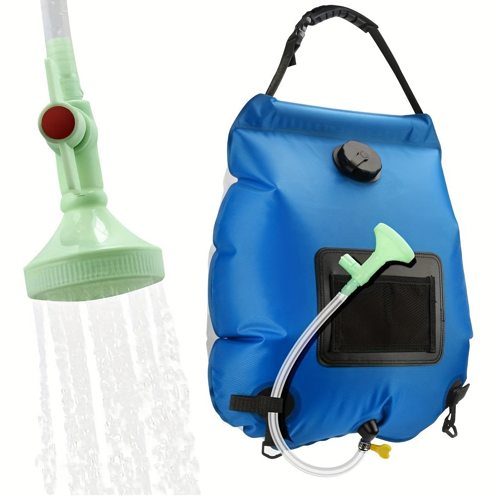 SunnyFlow Sac de Douche Solaire – Pratique, Étanche et Avec Thermomètre