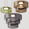 Suspension en Verre de Style Bauhaus pour Îlot de Cuisine et Salle à Manger