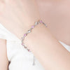 Bracelet en Argent en Forme de Cœur - Eloria
