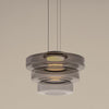 Suspension en Verre de Style Bauhaus pour Îlot de Cuisine et Salle à Manger