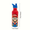Super Mario Bouteille d'Eau - Bouteille Isotherme en Acier Inoxydable avec Bouchon pour Enfants