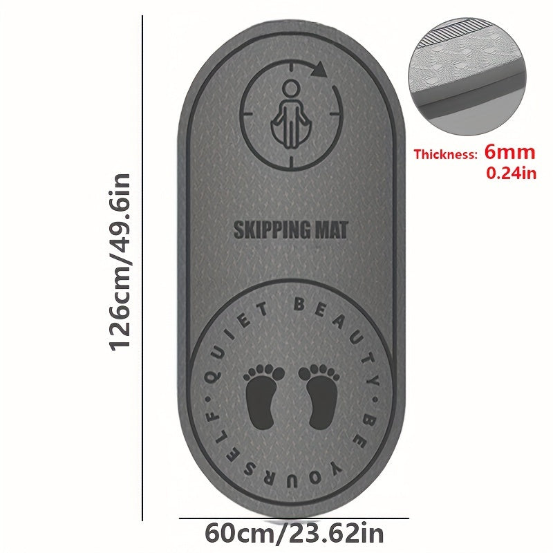 Tapis de saut en TPE confortable – Amortissant et antidérapant