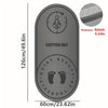 Tapis de saut en TPE confortable – Amortissant et antidérapant