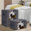 Bacs de rangement en tissu Luxe OpulentHaven | Bacs spacieux et pliables pour une organisation élégante de la maison et tranquillité