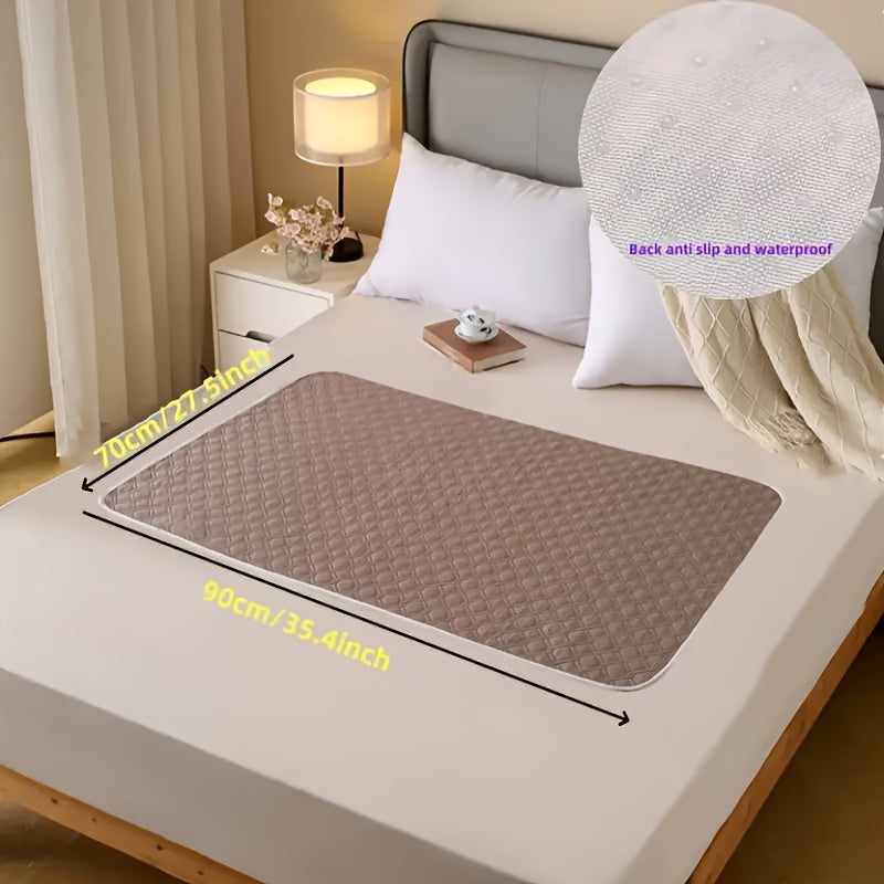 Tapis Imperméable Lavable – Parfait pour les Personnes Âgées, les Animaux de Compagnie et les Soins Menstruels