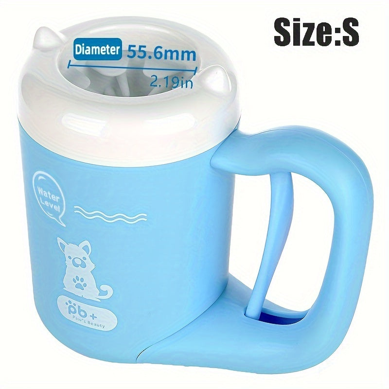 Tasse de Nettoyage pour Pattes en Silicone – Brosse Douce Portable pour Lavage des Pattes
