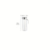 AquaElegance Carafe de Luxe avec Couvercle | Ustensiles de boisson durables et élégants pour un usage quotidien