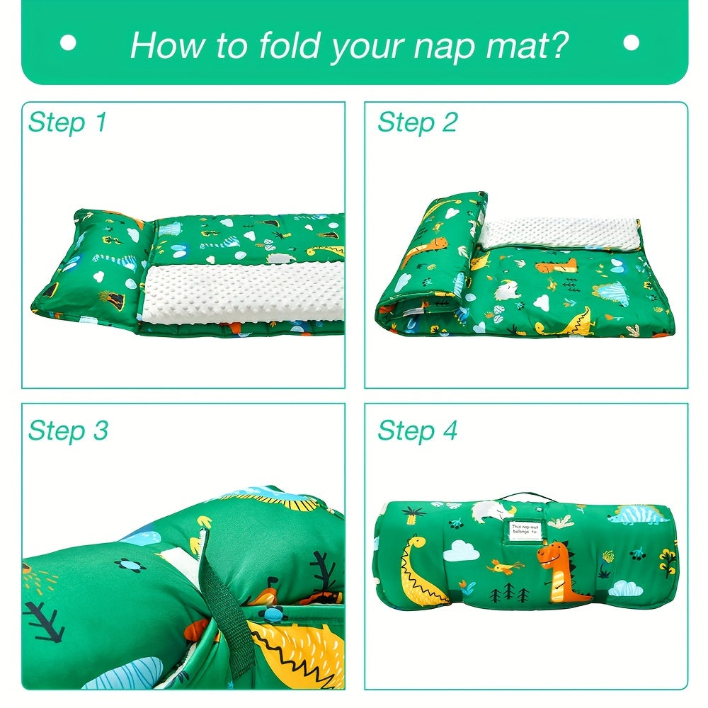 Tapis de sommeil Dino pour enfants - Pour des aventures confortables et amusantes