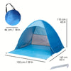 BreezeShield Tente de Plage – Protection et Confort pour Chaque Journée à la Plage