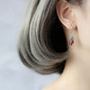 Boucles d'oreilles en argent avec créature mythique – Aelora