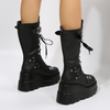 Bottes Plates Hautes Raiden