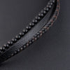 Bracelet bouclier serei | Embrassez la sérénité avec le bracelet SereneShield, composé de pierres d'hématite connues pour leurs propriétés anti-stress.
