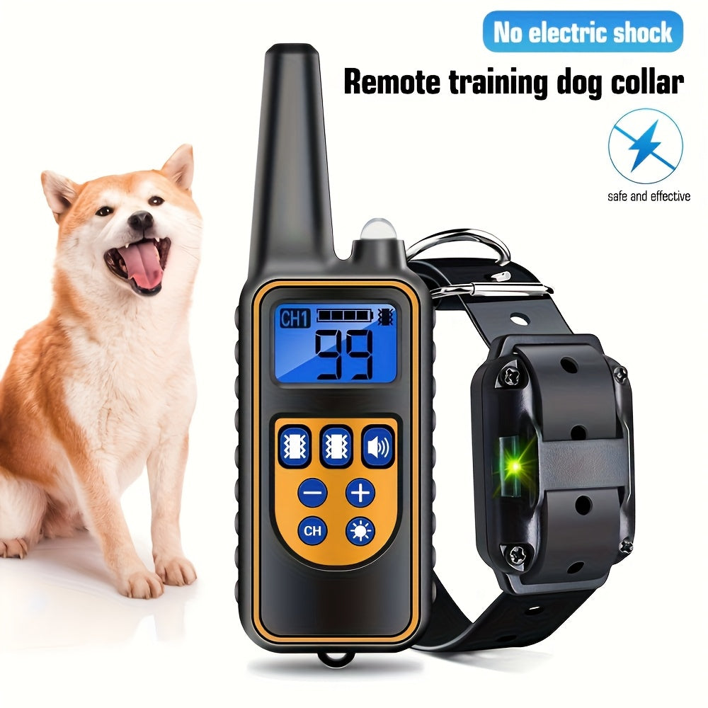 Smart Trainer Pro – Collier de Dressage Rechargeable avec Télécommande pour Chiens avec Bip & Vibration