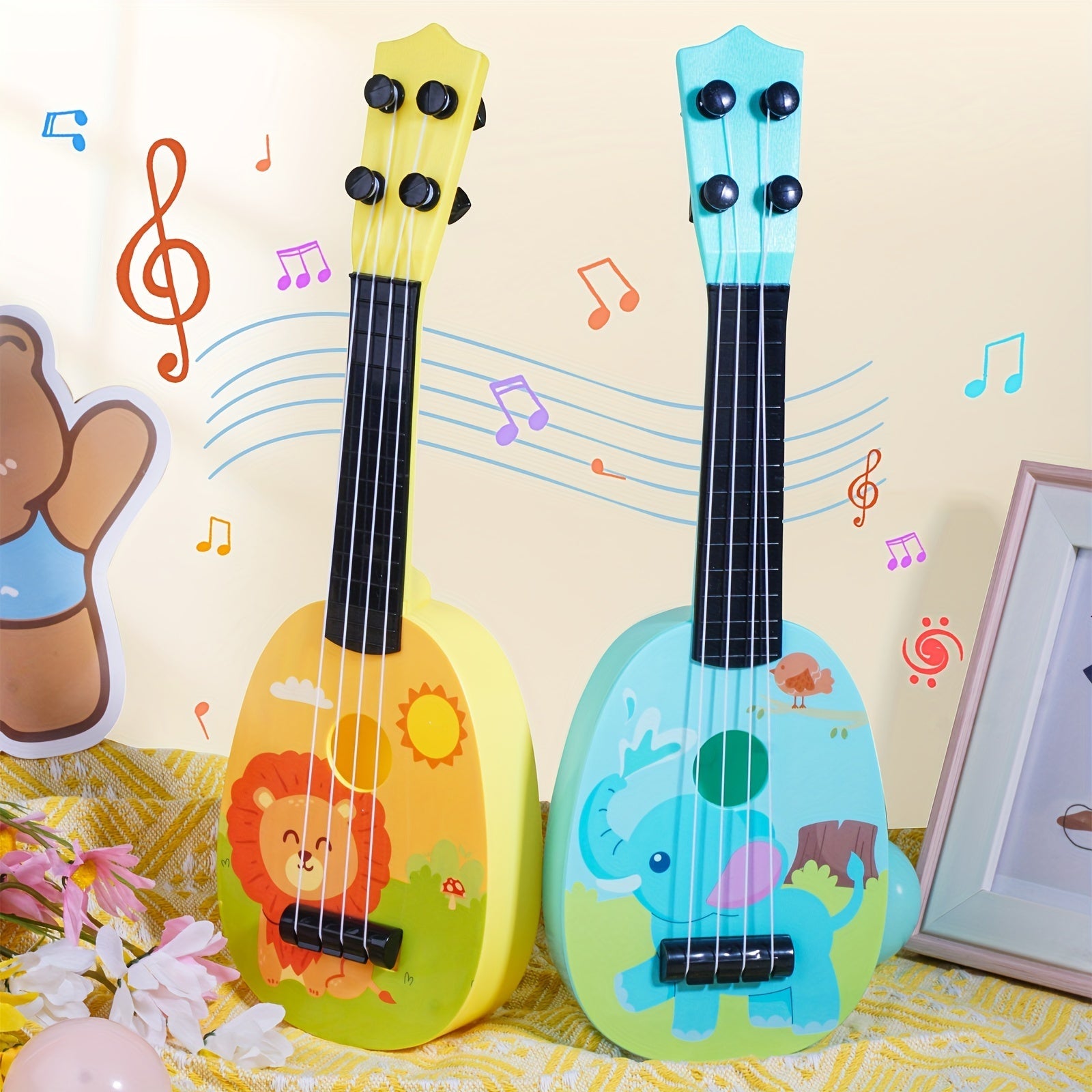 ZooTunes Ukulélé pour Enfants - Pour des Aventures Musicales