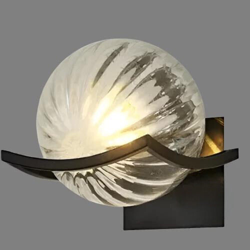 Applique Murale LED en Verre Moderne – Éclairage Accent Élégant