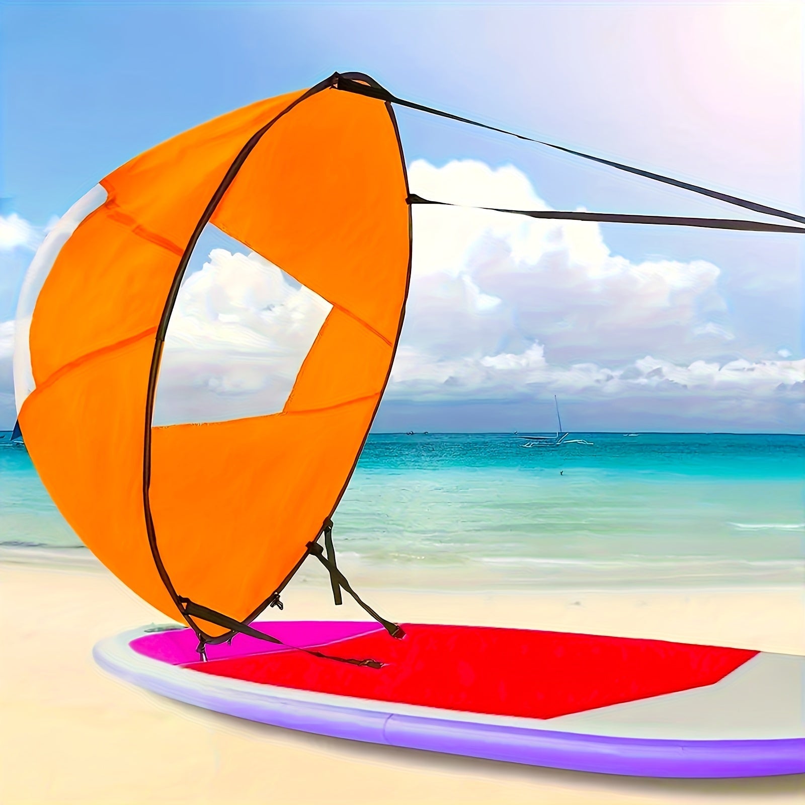 SpeedSail Voile de Kayak Pliable – Efficace et Facile à Utiliser