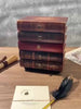 Boîte de Rangement en Forme de Livre Classique avec Cinq Tiroirs – Organisation Intemporelle pour la Maison et le Bureau