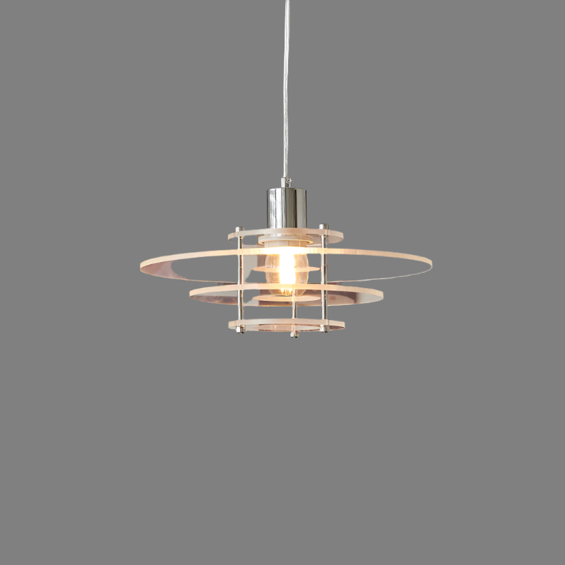 Suspension Moderne en Forme de UFO – Luminaire LED Contemporain en Acrylique et Fer