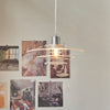 Suspension Moderne en Forme de UFO – Luminaire LED Contemporain en Acrylique et Fer