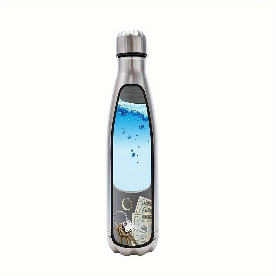Bouteille d'Eau SafeHydrate – Innovante avec Compartiment Caché pour Objets de Valeur