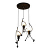 Suspension en Fer Retro Iron Man – Charme Vintage Ludique pour Intérieurs Uniques