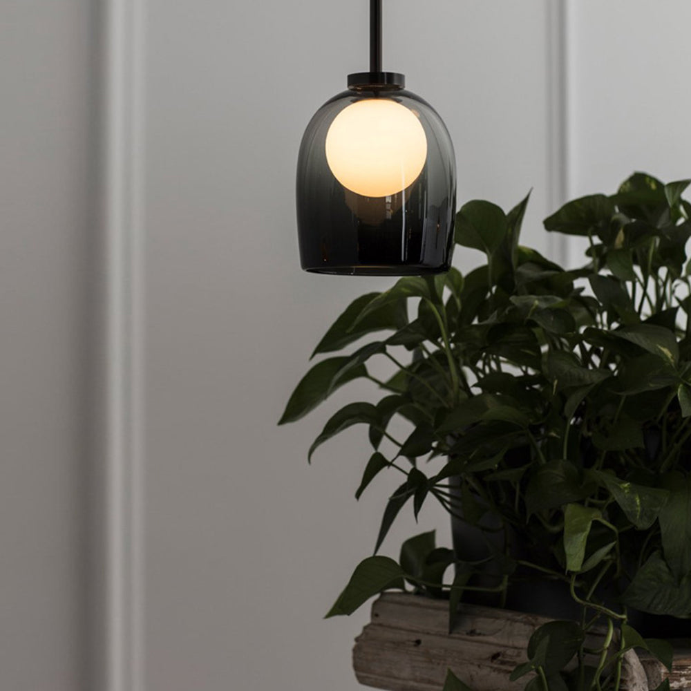 Suspension en Verre Moderne – Verre Fumé ou Transparent pour une Ambiance Élégante
