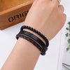Bracelet bouclier serei | Embrassez la sérénité avec le bracelet SereneShield, composé de pierres d'hématite connues pour leurs propriétés anti-stress.