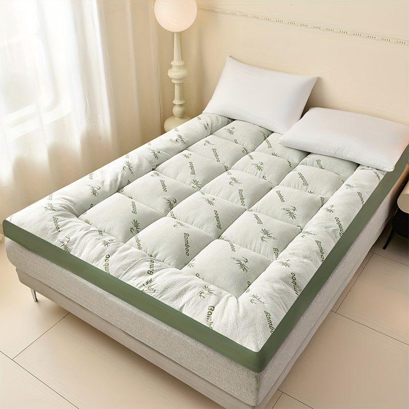 BambooDream Matelas Topper King Size – Confort Rafraîchissant et Soutien Lombaire