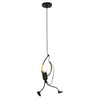 Suspension en Fer Retro Iron Man – Charme Vintage Ludique pour Intérieurs Uniques