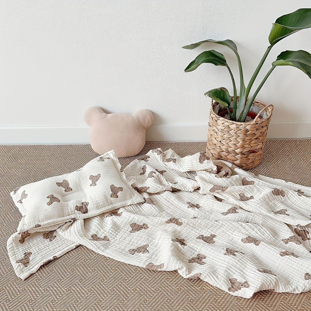 SnuggleBears Couverture pour Bébé - Douce et Chaude pour votre Petit