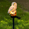 LuxeAura Lumière de Jardin Solaire LED Hibou | Transformez votre jardin avec une illumination enchanteresse pour une ambiance sereine