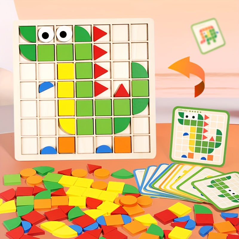 Aventure de Puzzle Créative - Jouet Éducatif pour Enfants