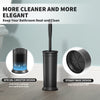 Brosse de Toilette Élégante avec Support - Pour une Salle de Bain Propre