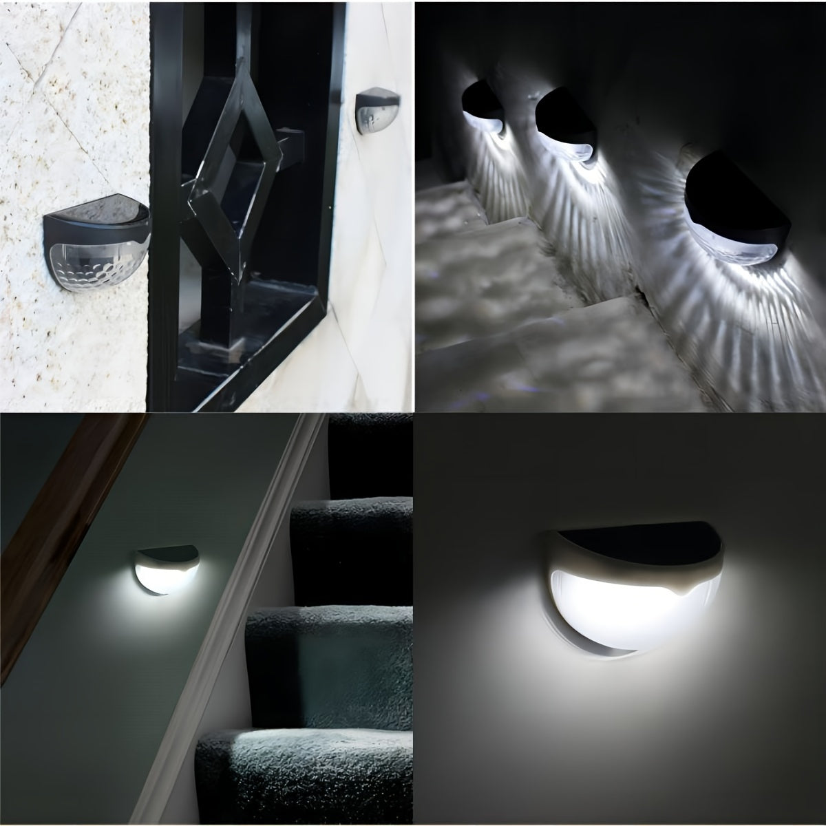 Solutions d'éclairage solaire RadiantAura | Éclairages solaires exquis pour clôtures, terrasses et murs qui rehaussent l'élégance extérieure
