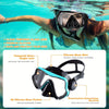 AquaClear Ensemble de Snorkel – Imperméable, Confortable et Avec Grande Visibilité