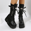 Bottes Plates Hautes Raiden