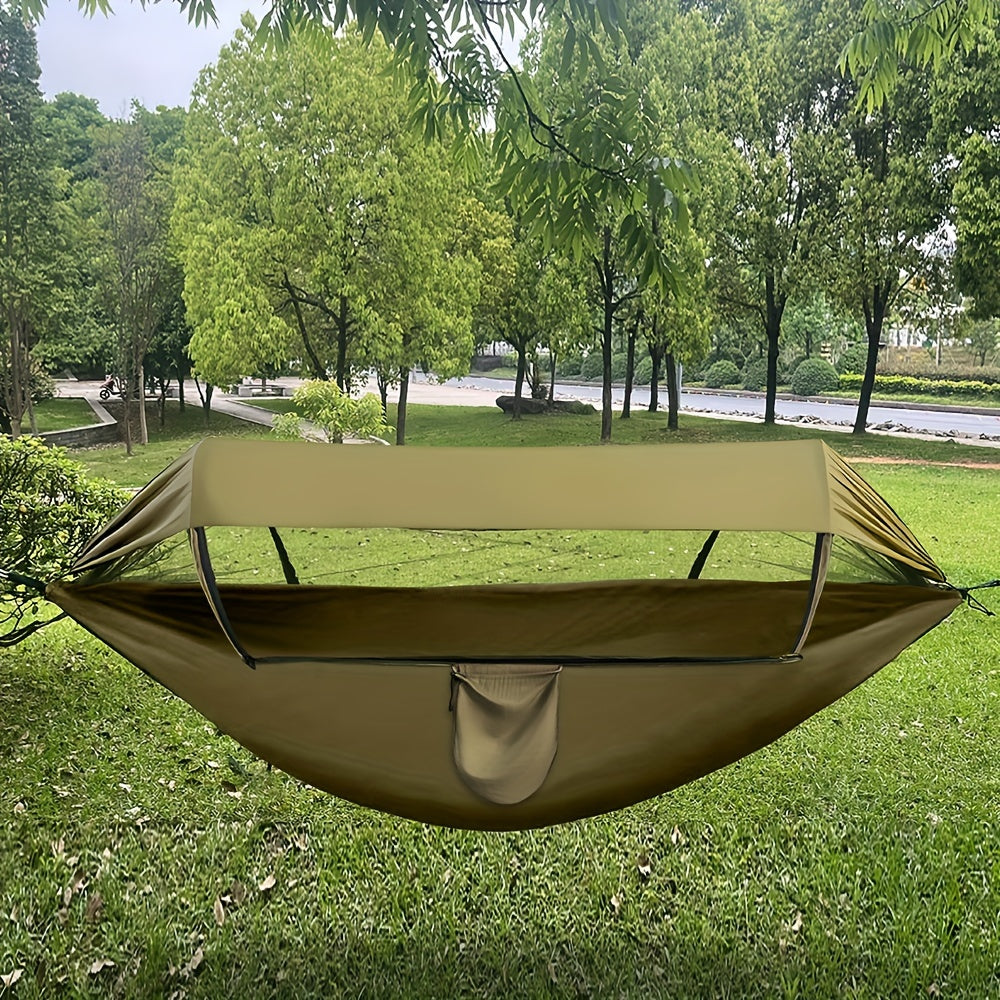 CampEase 3-en-1 Hamac – Protection et Confort pour les Aventures en Plein Air
