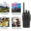 2 Pièces de Radios Portables Bi-Directionnelles – Communication Fiable pour la Randonnée, le Vélo et l'Escalade