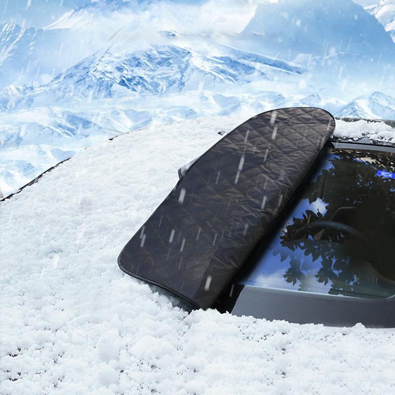 SnowCover | Veillez à ce que votre pare-brise et vos rétroviseurs soient exempts de glace