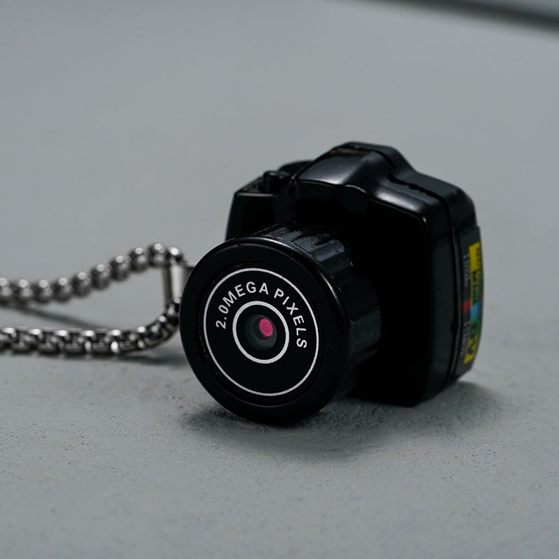 LuxeVista Mini Caméra Vidéo | Caméra numérique compacte au design élégant noir