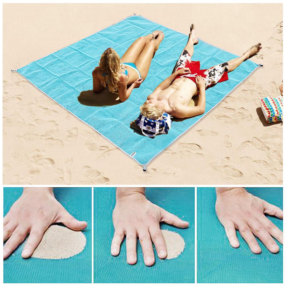 Tapis de plage sans sable | Tapis idéal pour les journées ensoleillées et le camping