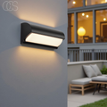 Lumière Murale LED Noire Extérieure