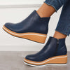 Bottines Tendances pour Femmes avec Fermeture Éclair et Talon - Alessia