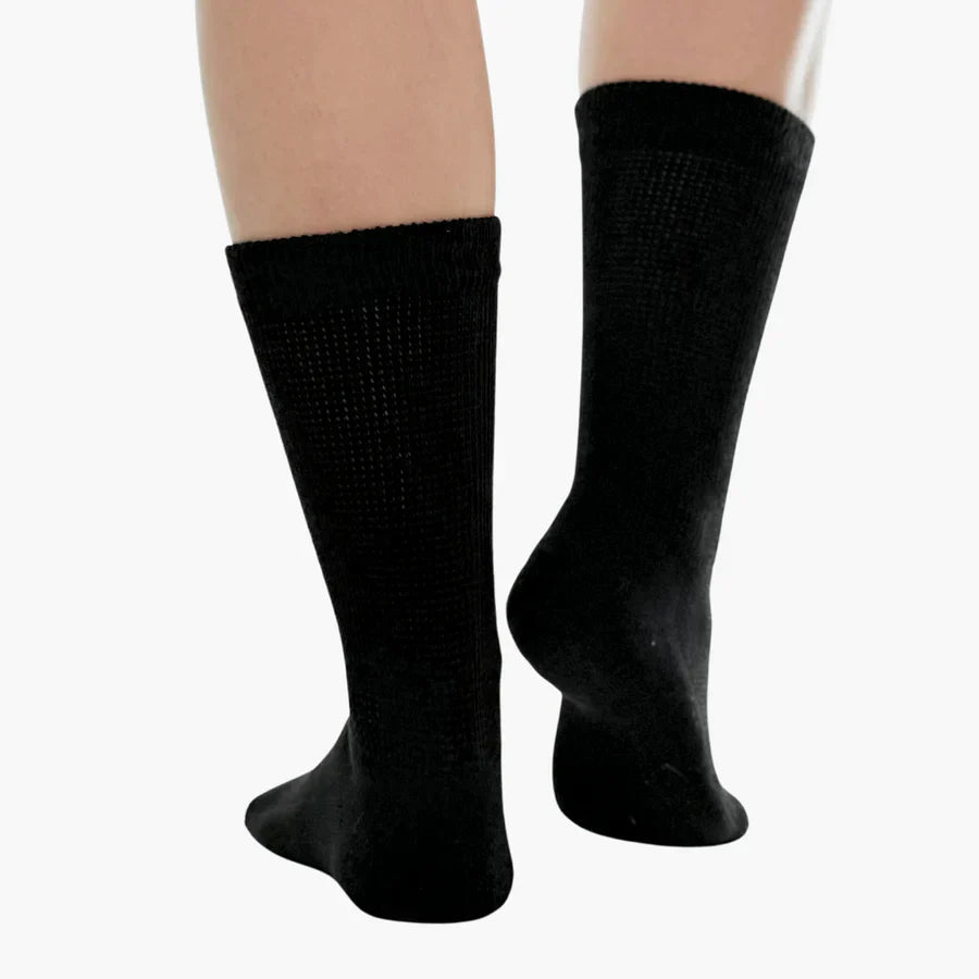 Vardi Dante NeuroVital Chaussettes | Extrêmement extensible | Design sans couture | Rembourrage au talon | Antibactérien et anti-odeur | Spécialement pour le diabète et la neuropathie | Technologie de tricot à 3 zones pour un confort optimal