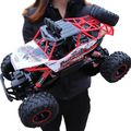 RockRage - Monstertruck RC tout-terrain à quatre roues motrices, conçu pour les aventures difficiles