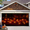 SpookShade | Crée une atmosphère d'Halloween inoubliable pour votre porte de garage