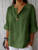 Aria | Blouse Décontractée Col V